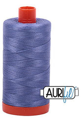 Aurifil Mako 50wt Cotton 1300 m 1422 yd. spool - 2525 Dusty Blue Violet